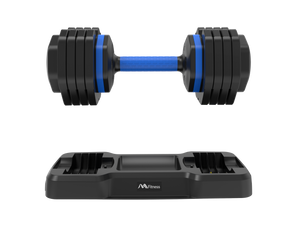 Upgrade your strength training with the 55lb x2 Dumbbell Set! Adjustable, durable, and space-saving with anti-slip handles. Shop now at boltbuy.com!