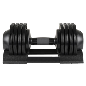 Transform your workout with our 52LBS Adjustable Dumbbell, crafted with durable steel & plastic. Save space & customize easily. Shop now at boltbuy.com!