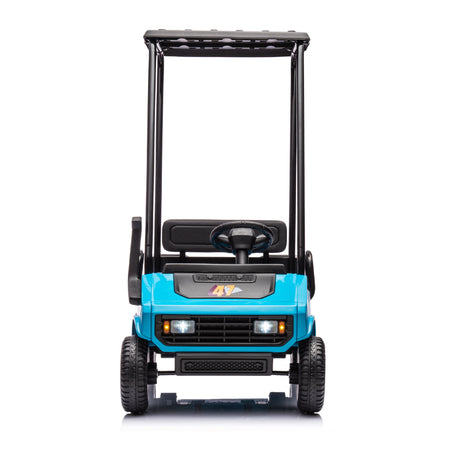 Blue 12V Ride On Toy for Kids Ages 3+