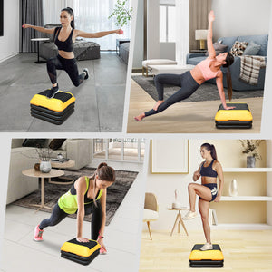 Height-Adjustable Step Aerobics Platform