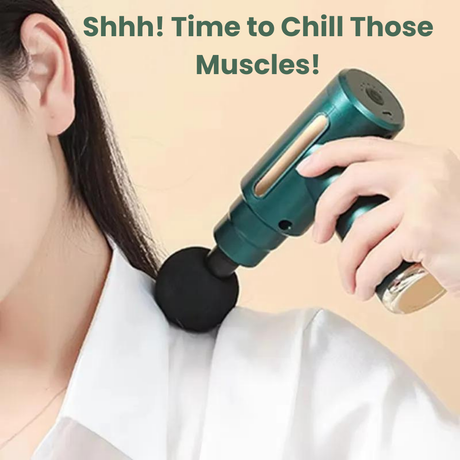 Super Quiet Mini Massage Gun with 6 adjustable speed settings. Ideal for muscle recovery and relaxation. Shop now at Boltbuy.com.