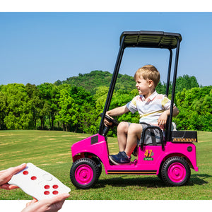 Pink 12V Ride On Toy for Kids Ages 3+