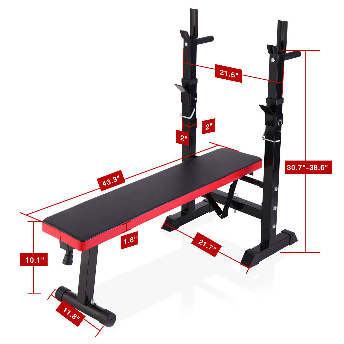 Adjustable Folding Multifunctional Workout Station