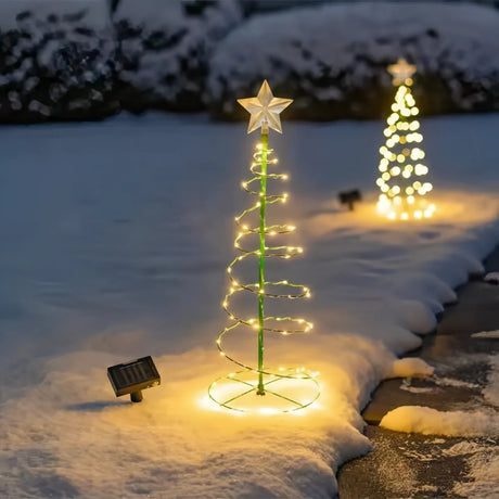 Festive Solar  Tree Lights for Outdoor_0