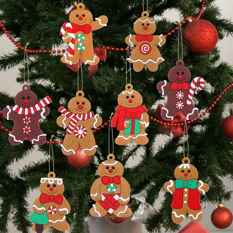 Gingerbread Man Tree Hanging Pendant_1