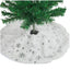 38CM Snowflake Christmas Tree Skirt_8