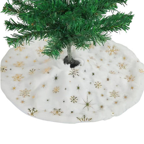 38CM Snowflake Christmas Tree Skirt_7