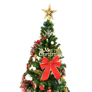 5ft Artificial Christmas Tree with LED Lights & Decorations