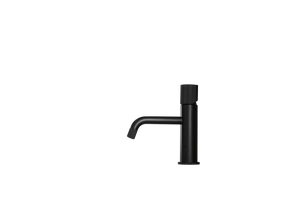 Black Bathroom Hot Cold Water Mixer Tap Black