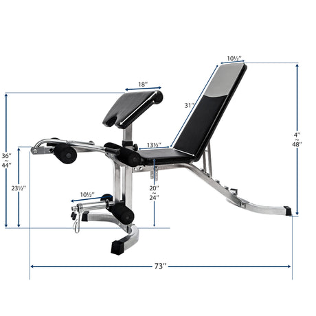 Olympic Utility Benches with Preacher Curl