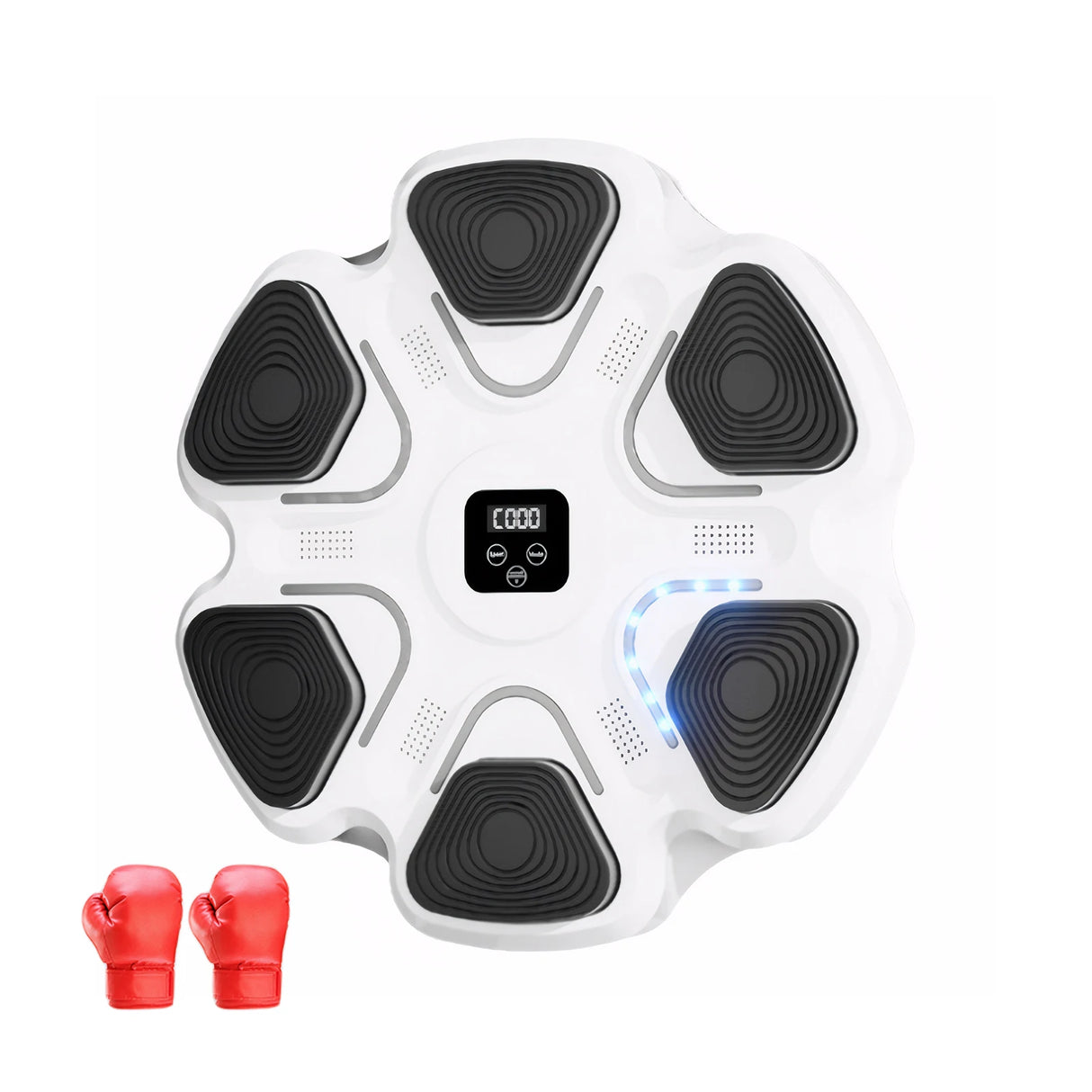 BeatStrike electronic boxing machine with LED display for interactive fitness training, perfect for home workouts at BoltBuy.com