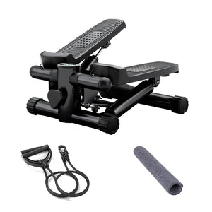 Hydraulic Fitness Stepper with Resistance & Display