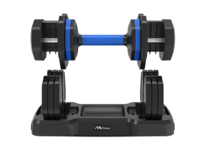 Upgrade your workouts with the 55lb Adjustable Dumbbell featuring anti-slip handles and 5 weight options. Durable, compact & stylish. Shop now at boltbuy.com!