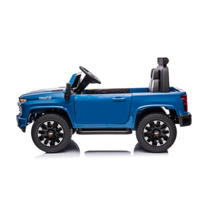 Blue 24V 2 Seater Ride On Truck Car