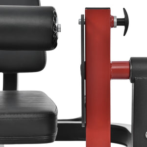 Leg Exercise Machine with Adjustable Seat