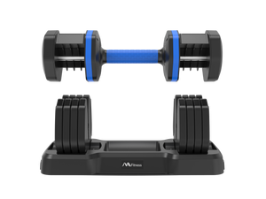 Upgrade your strength training with the 55lb x2 Dumbbell Set! Adjustable, durable, and space-saving with anti-slip handles. Shop now at boltbuy.com!