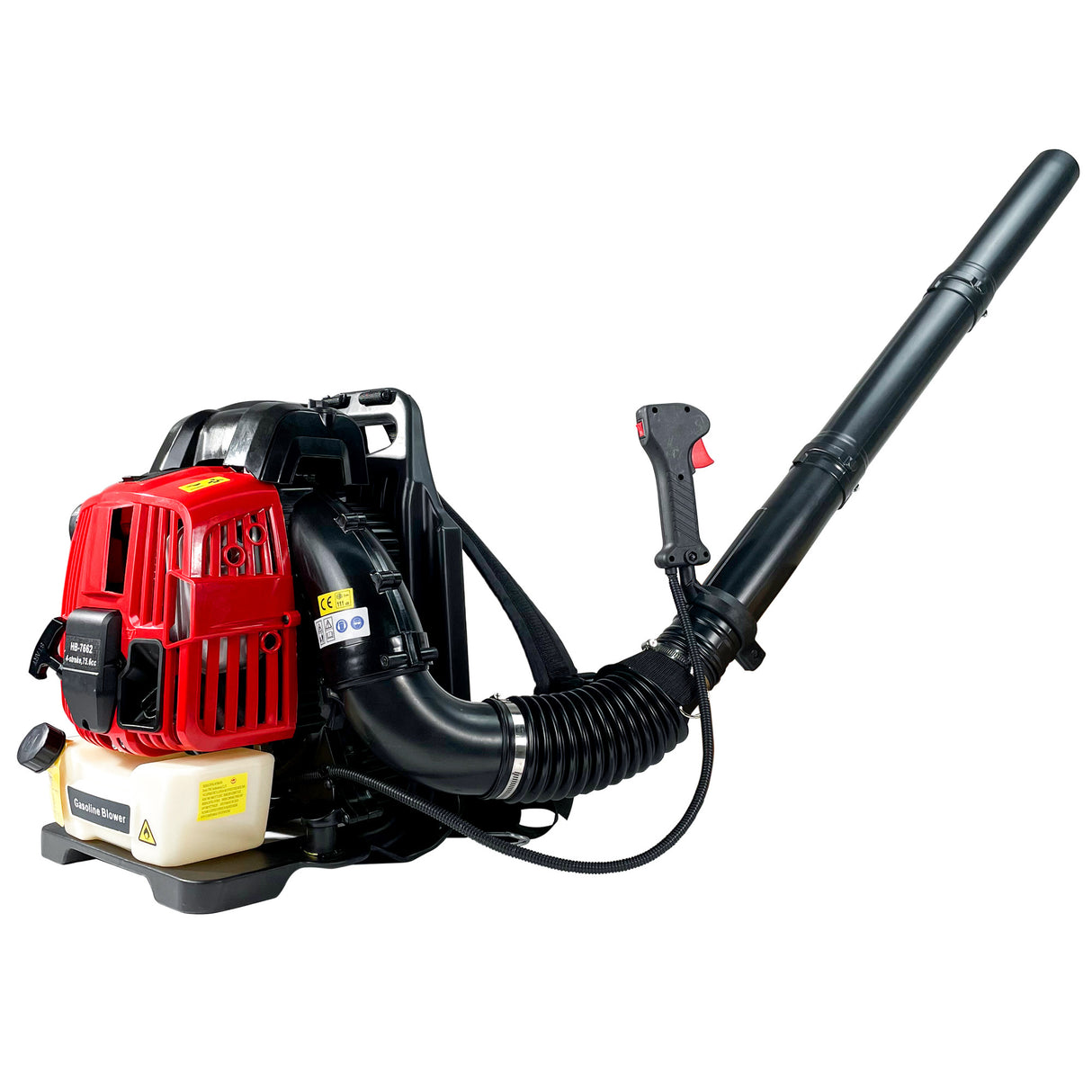 Backpack Gas Leaf Blower,76CC,660CFM,200MPH ,4 Stroke Air Cooling Gas Backpack Grass Blower,Snow Blower EPA Compliant