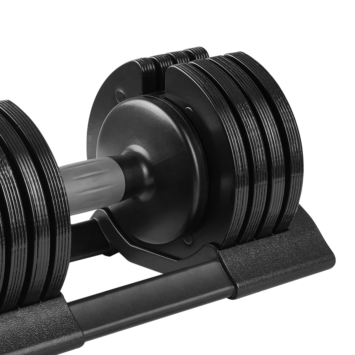 Transform your workout with our 52LBS Adjustable Dumbbell, crafted with durable steel & plastic. Save space & customize easily. Shop now at boltbuy.com!