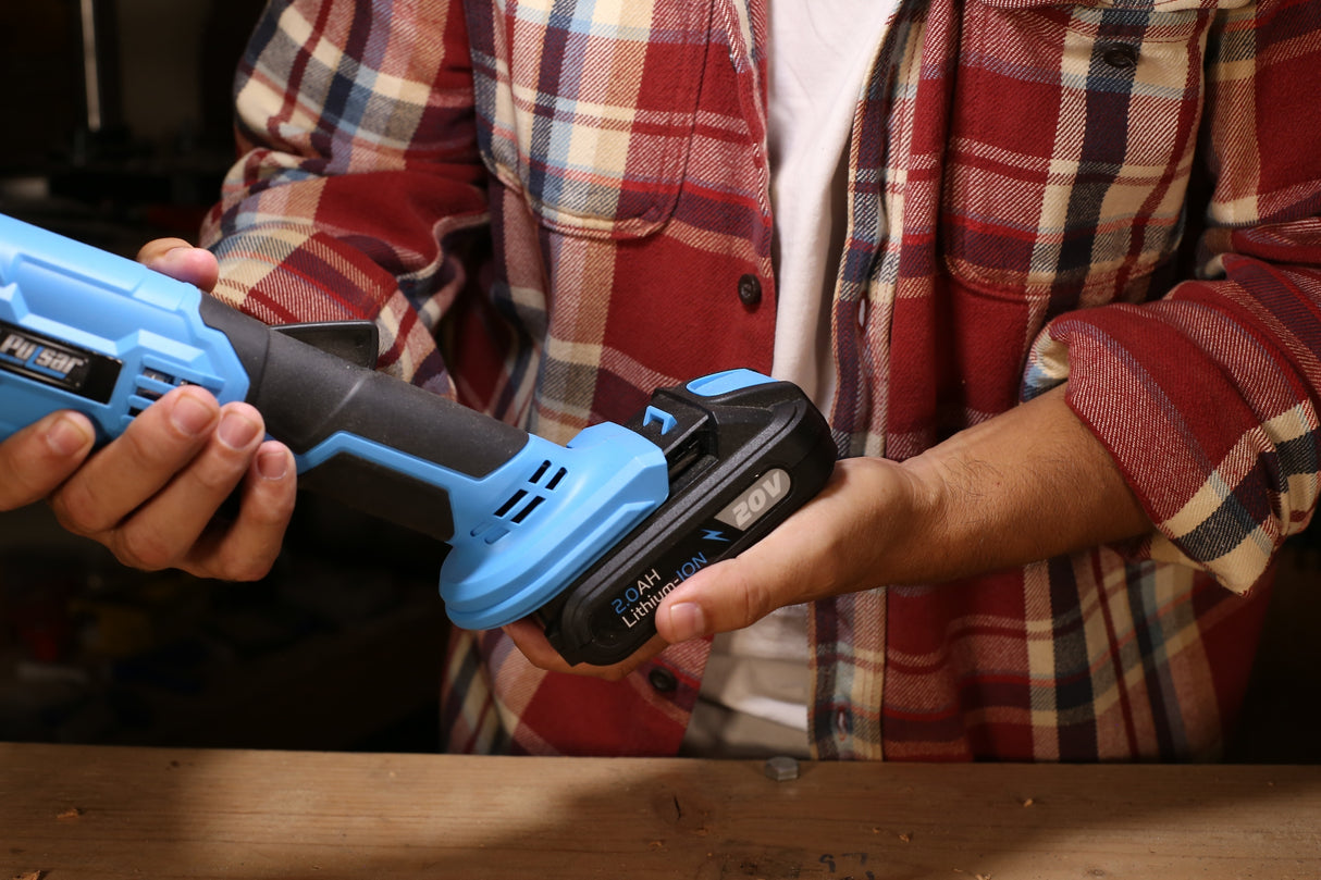 20V Li-ion Cordless angle Grinder