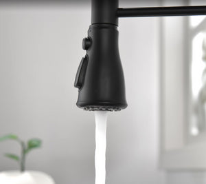 Touch Kitchen Faucet with Pull Down Sprayer-Matte Black