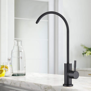 Kitchen Water Filter Faucet Drinking Water Faucet Matte Black