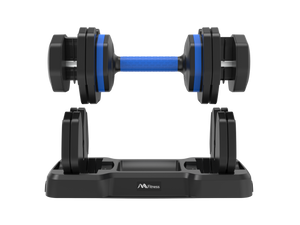 Upgrade your workouts with the 55lb Adjustable Dumbbell featuring anti-slip handles and 5 weight options. Durable, compact & stylish. Shop now at boltbuy.com!