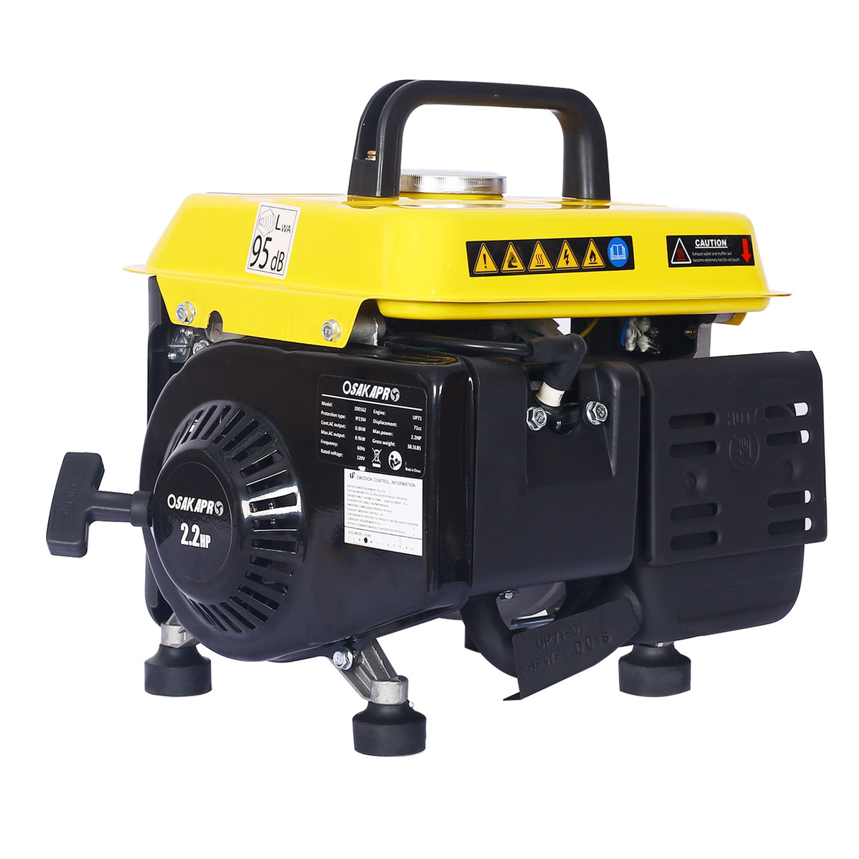 Portable Low Noise,Gas Powered Generator