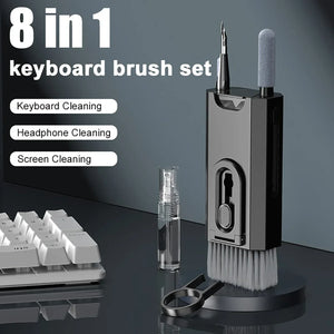 GadgetClean Kit 3-in-1 cleaning tool for screens, keyboards, and earbuds, compact and portable at BoltBuy.com