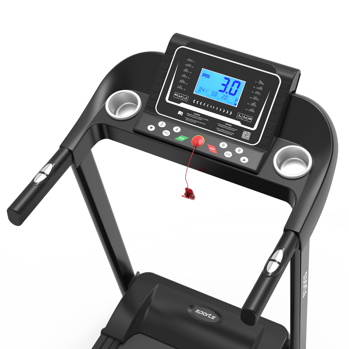 Fitshow App Home Foldable Treadmill with Incline