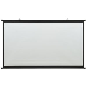 vidaXL Projection Screen Home Theater Screen Pull-down Projector Screen 16:9-0