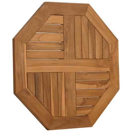 vidaXL Table Top 23.6"x23.6"x1" Octagonal Solid Wood Teak-1