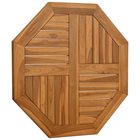 vidaXL Table Top 27.6"x27.6"x1" Octagonal Solid Wood Teak-1