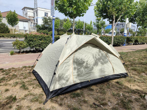 Camping dome tent is suitable for 2~3 people, waterproof, spacious, portable backpack tent, suitable for outdoor camping/hiking