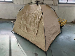 Tent, quick-opening automatic tent, waterproof and UV resistant tent, suitable for 2~3 people camping, picnic, outdoor travel tent -khaki