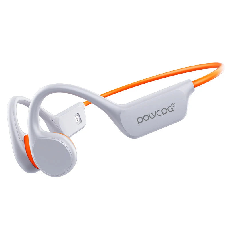 IPX8 waterproof bone conduction Bluetooth headset, AquaVibe Pro, perfect for swimming and outdoor activities, at BoltBuy.com"