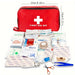 15-piece portable first aid emergency kit with scissors, bandages, wipes, and safety essentials for outdoor, home, or school use – ideal for hiking, camping, or travel safety from BoltBuy