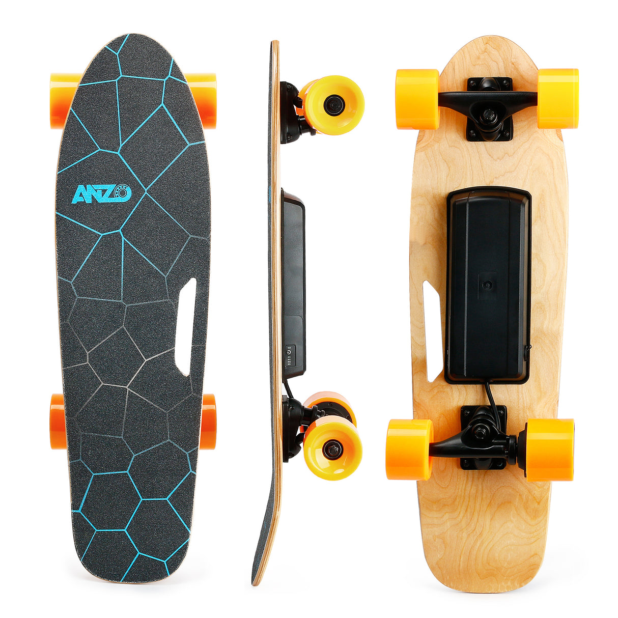 Small Electric Skateboard with Remote Control