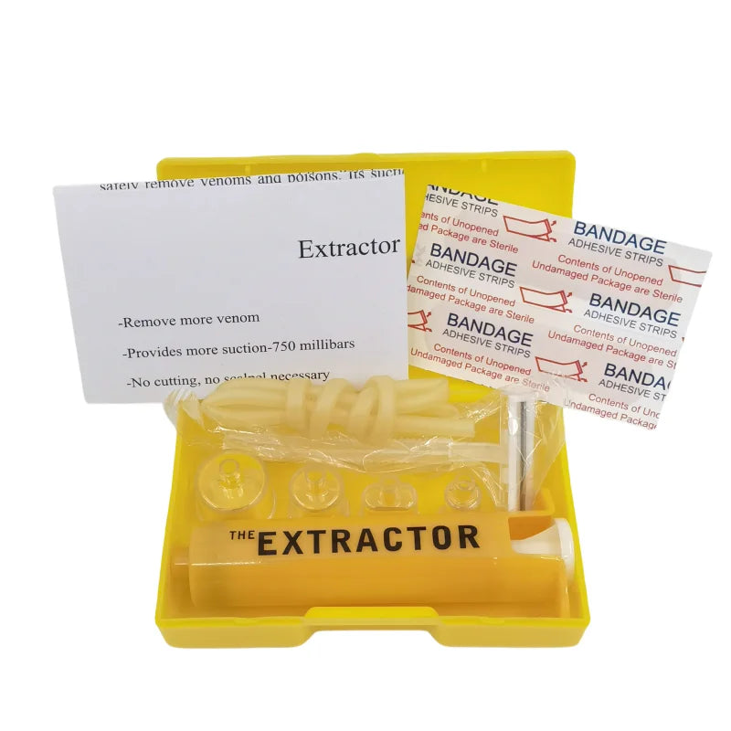 Bite Safe Kit-Venom Extractor Emergency Survival Kit