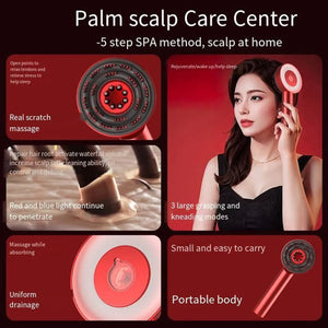 LushLocks electric comb for hair growth and scalp massage, promoting healthier, shinier hair at BoltBuy.com