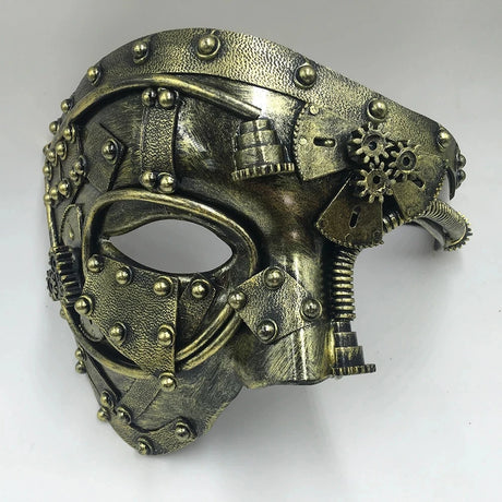 Steampunk Phantom Masquerade Mask