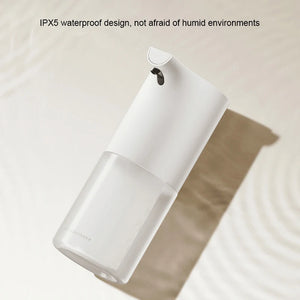 Automatic soap foam dispenser with touchless sensor, sleek design. ideal for hygienic hand washing, available at Boltbuy.com