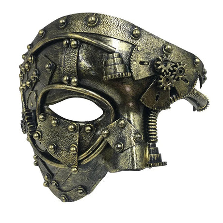 Steampunk Phantom Masquerade Mask