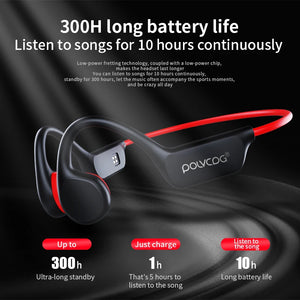 IPX8 waterproof bone conduction Bluetooth headset, AquaVibe Pro, perfect for swimming and outdoor activities, at BoltBuy.com"