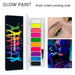 10 Colors Face Body Art Paint - Glow in Dark