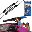 Dorsal Universal Soft Roof Rack Pads for Surfboard Kayak SUPs with Car Tie Down Straps and Storage Bag - Pack of 2-0