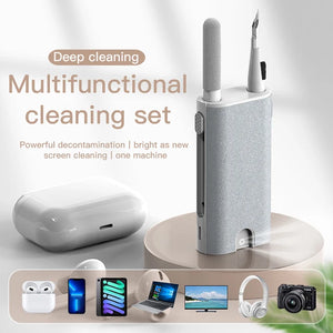 GadgetClean Kit 3-in-1 cleaning tool for screens, keyboards, and earbuds, compact and portable at BoltBuy.com