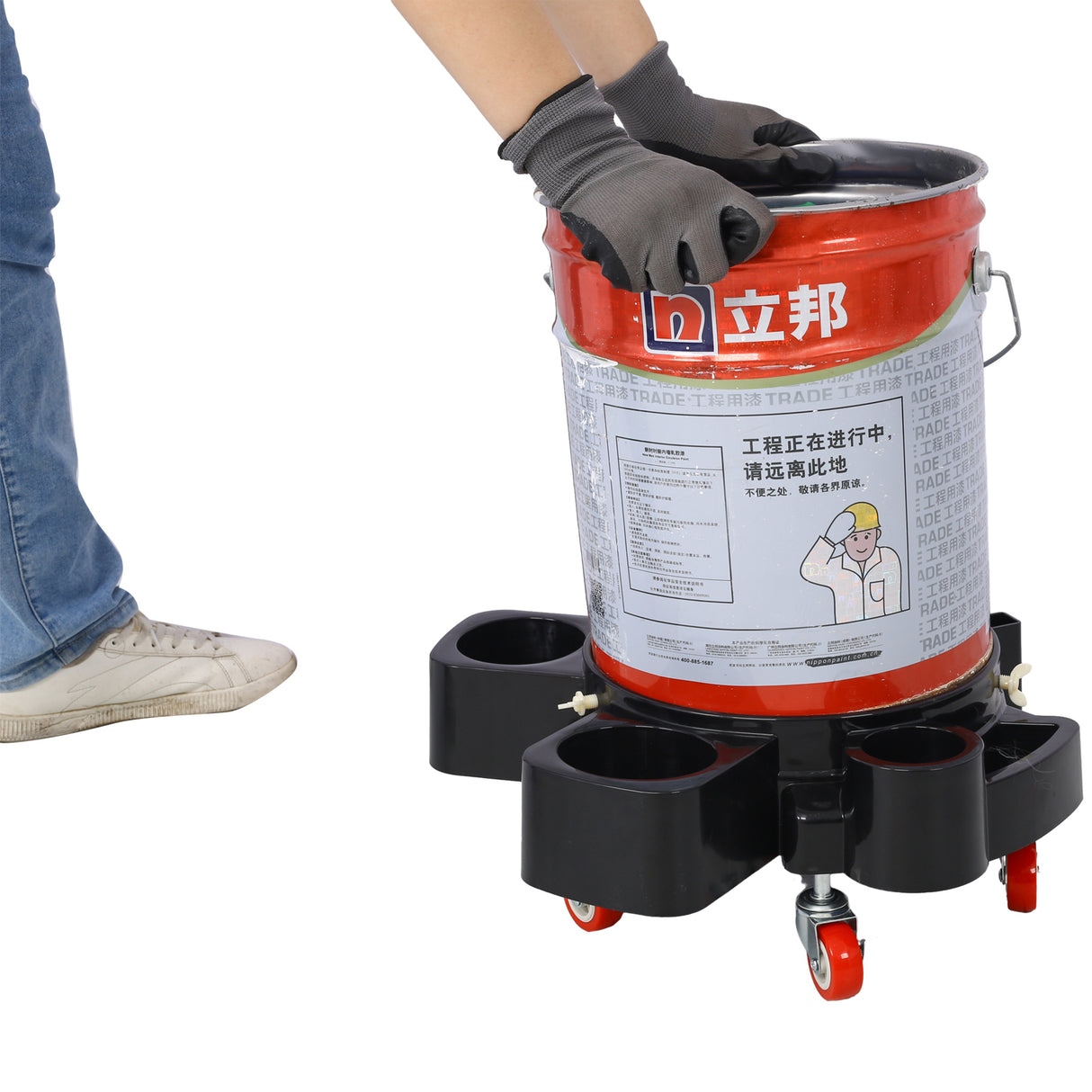 Bucket Dolly 5 Gallon Rolling