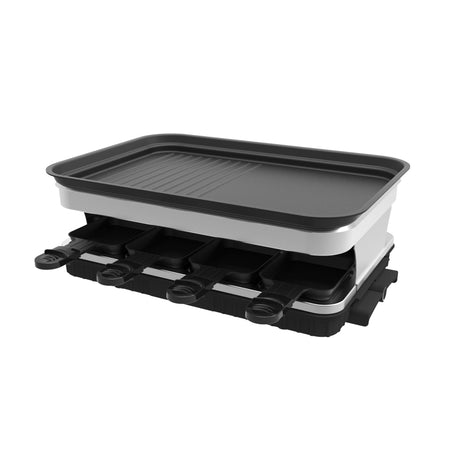 8 Raclette Grill Non-stick Adjustable Temperature 1500W