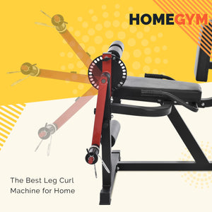 Leg Exercise Machine with Adjustable Seat