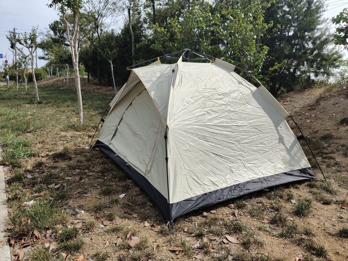 Camping dome tent is suitable for 2~3 people, waterproof, spacious, portable backpack tent, suitable for outdoor camping/hiking